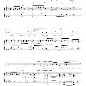 "The Long Hours: Five Rossetti Art Songs", movement five, page two